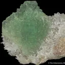 Fluorite on Quartz - image 1