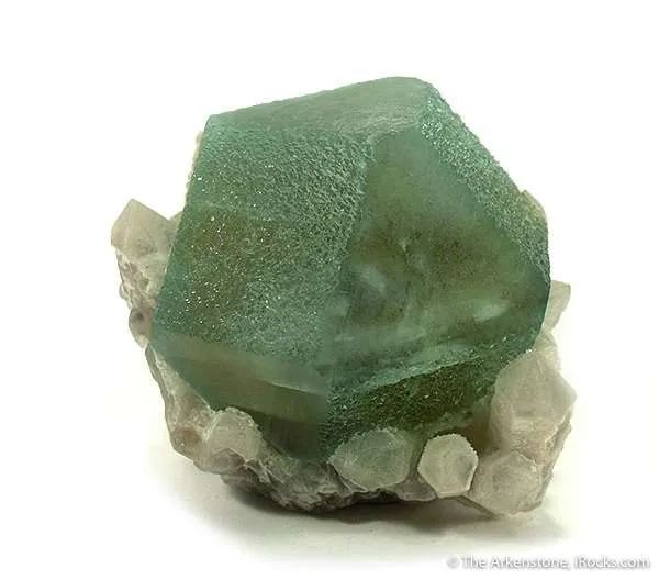 Fluorite on Quartz image