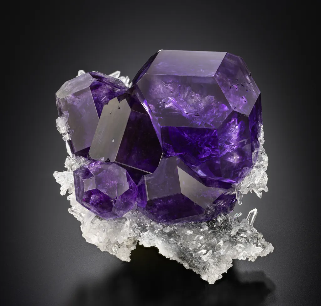 Fluorite on Quartz image