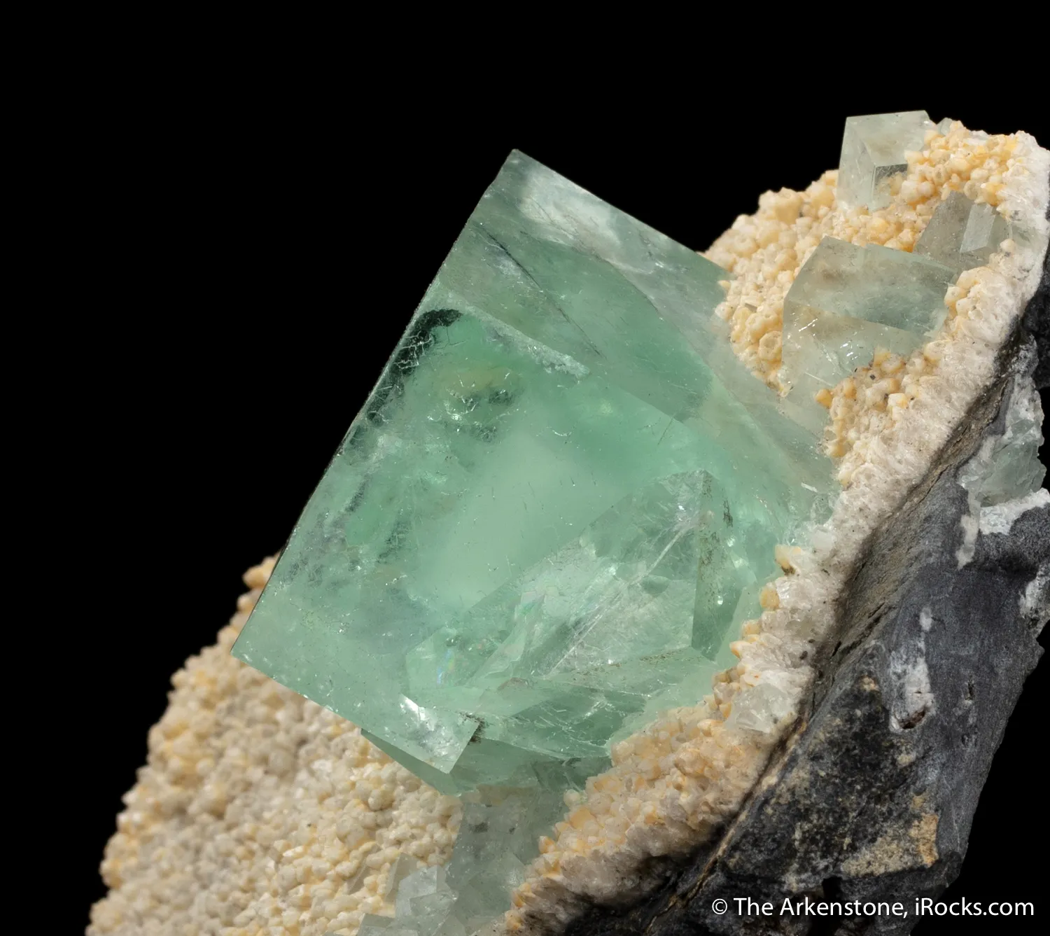 Fluorite on Quartz - image 5