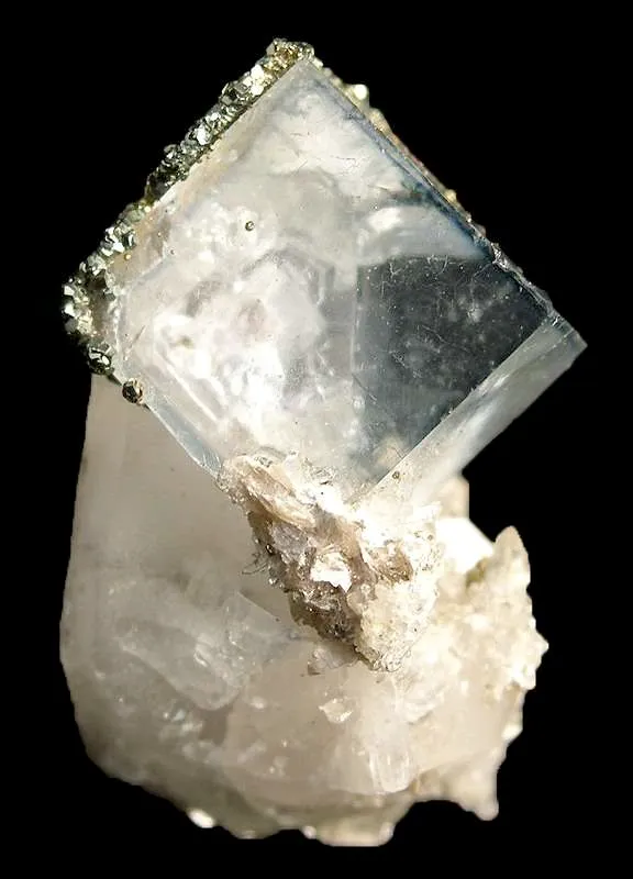 Fluorite on Quartz - image 1