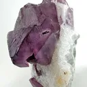Fluorite on Quartz - image 4