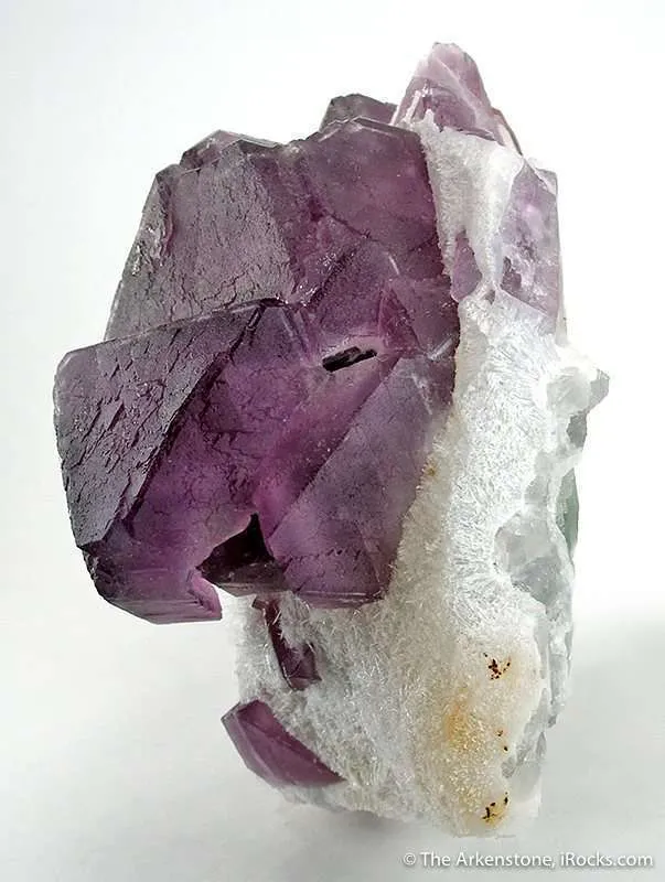 Fluorite on Quartz - image 4