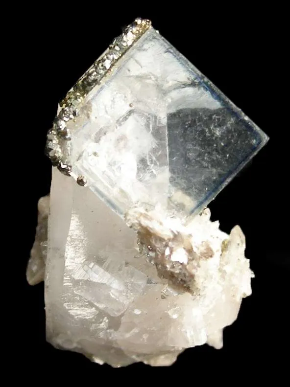 Fluorite on Quartz - image 2