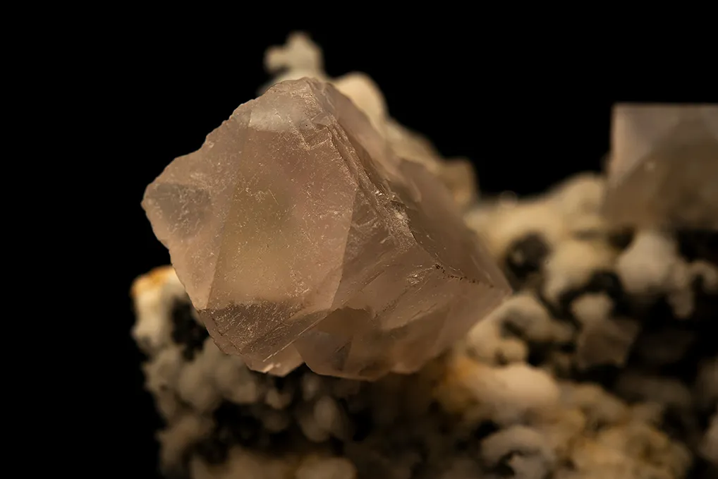 Fluorite on Quartz - image 2