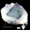 Fluorite on Quartz - image 2