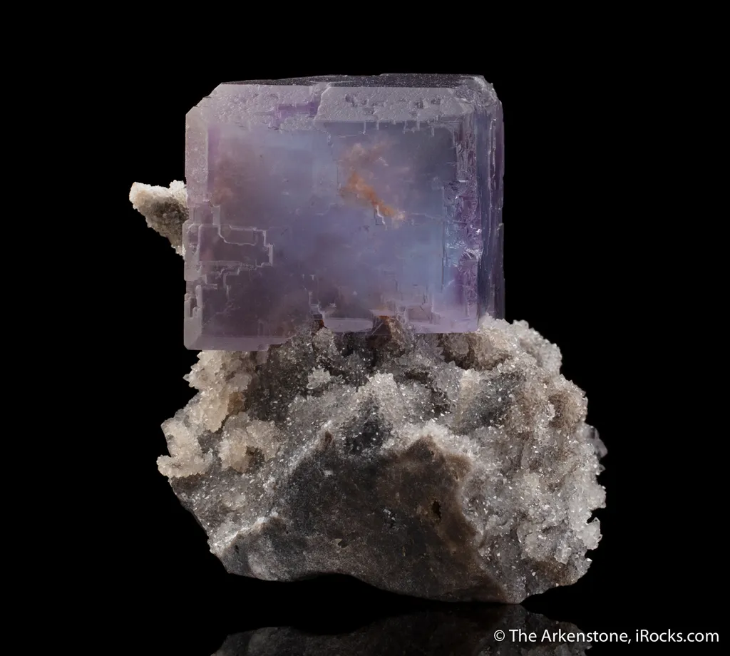 Fluorite on Quartz - image 3