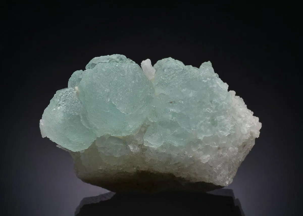 Fluorite on Quartz - image 1