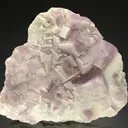 Fluorite on Quartz - image 1