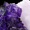 Fluorite on Quartz - image 7