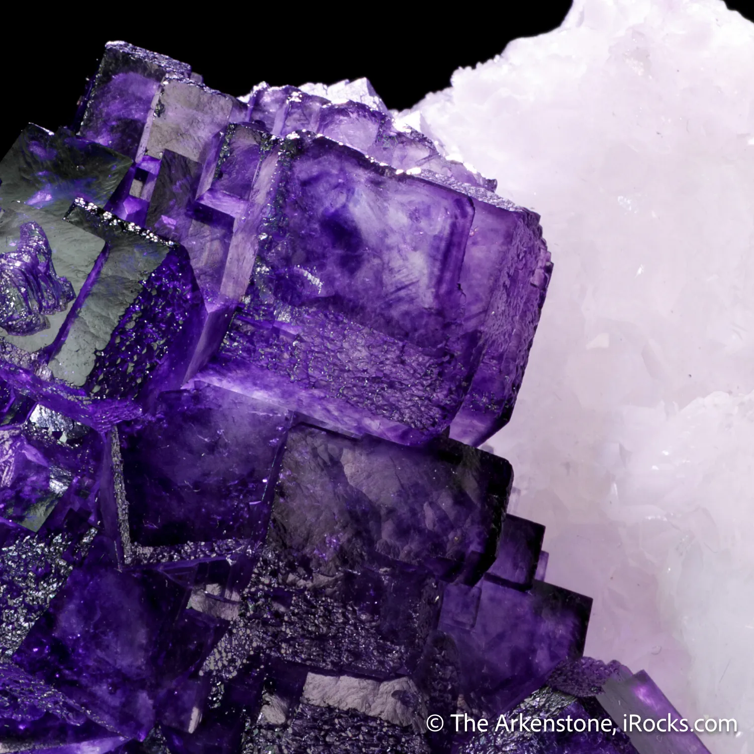 Fluorite on Quartz - image 7