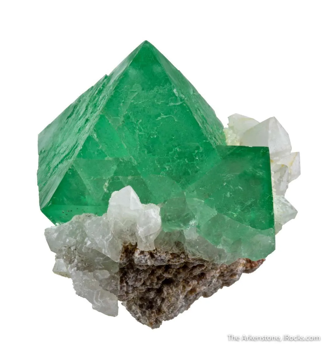 Fluorite on Quartz - image 4