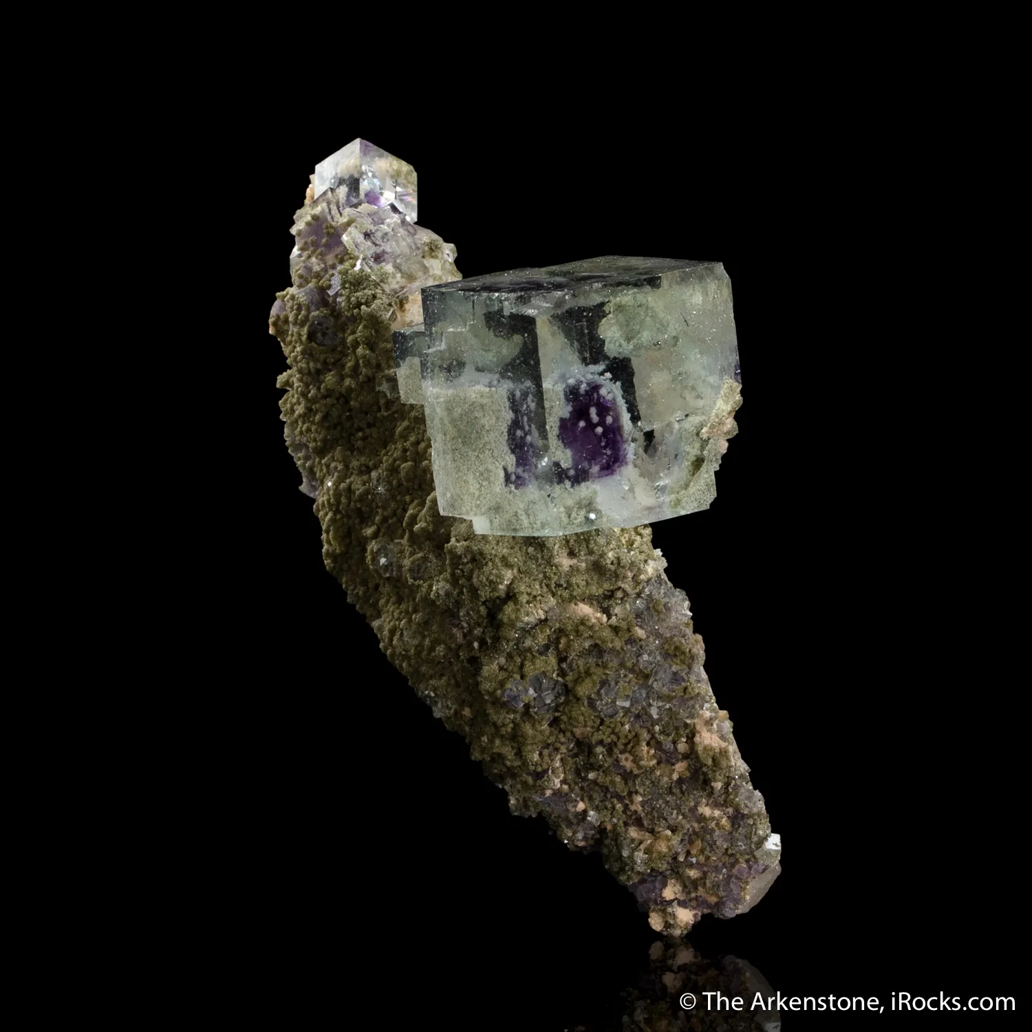 Fluorite on Quartz - image 5