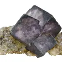 Fluorite on Quartz - image 1