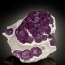 Fluorite on Quartz - image 2