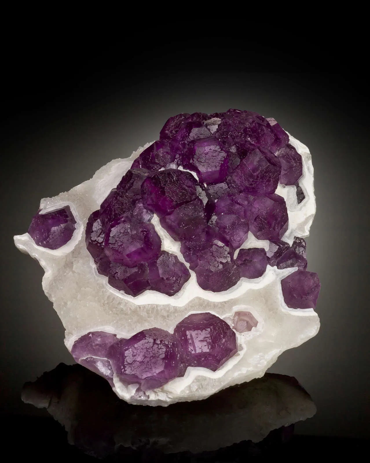 Fluorite on Quartz - image 2