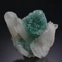 Fluorite on Quartz - image 1