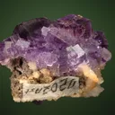 Fluorite on Quartz - image 2
