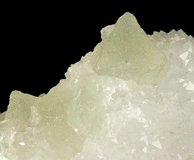 Fluorite on Quartz - image 3