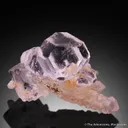 Fluorite on Quartz - image 3