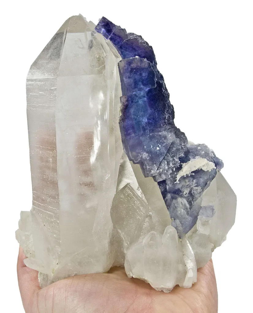 Fluorite on Quartz - image 7