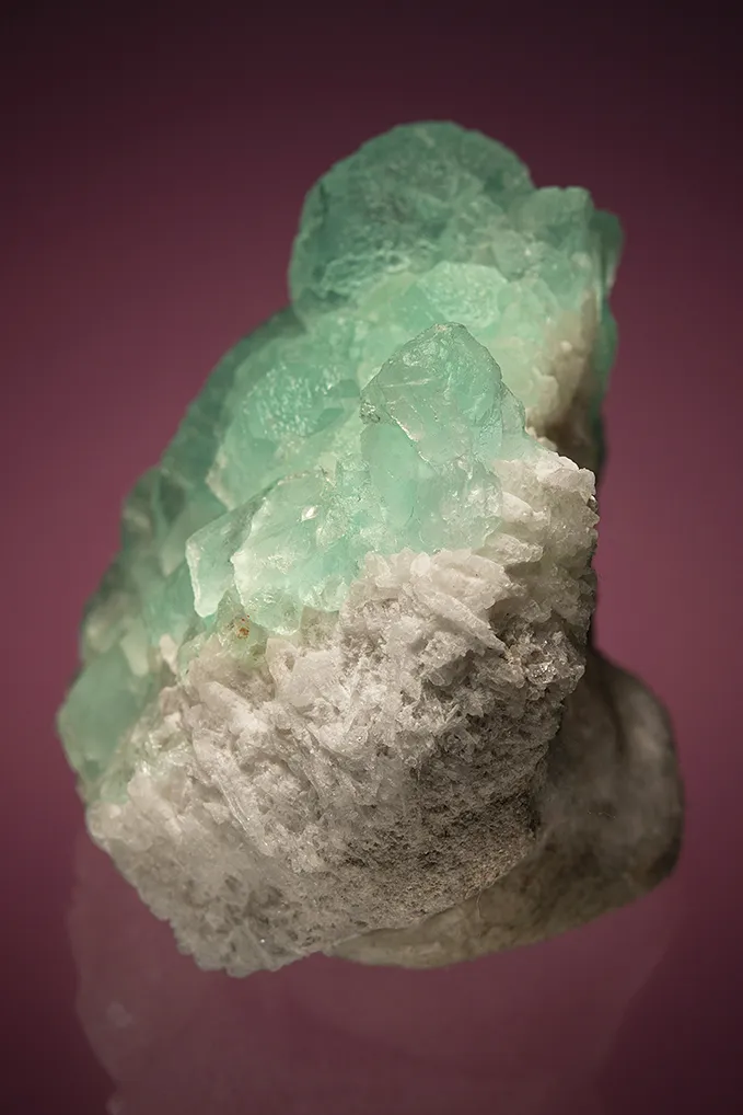 Fluorite on Quartz - image 3