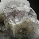 Fluorite on Quartz - image 1