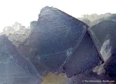 Fluorite on Quartz - image 3