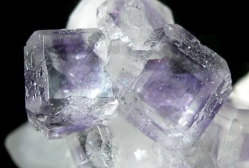Fluorite on Quartz - image 3