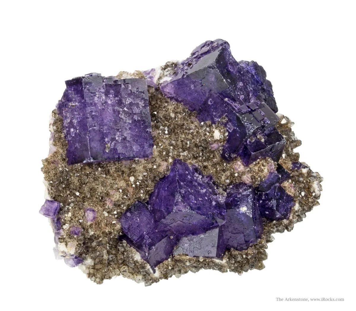 Fluorite on Quartz - image 4