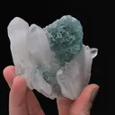 Fluorite on Quartz - image 2