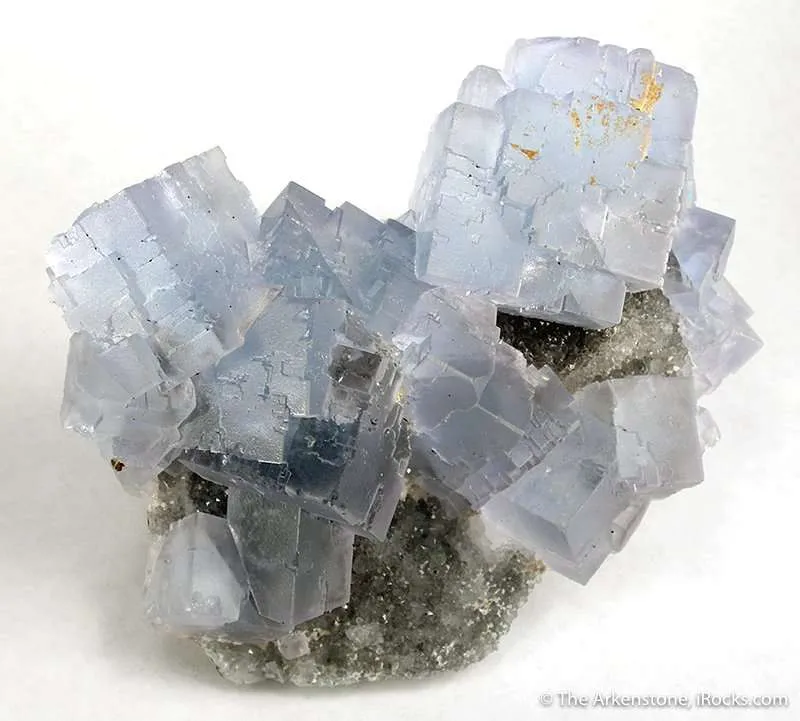 Fluorite on Quartz image