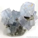 Fluorite on Quartz - image 1