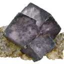 Fluorite on Quartz - image 2