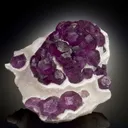 Fluorite on Quartz - image 3