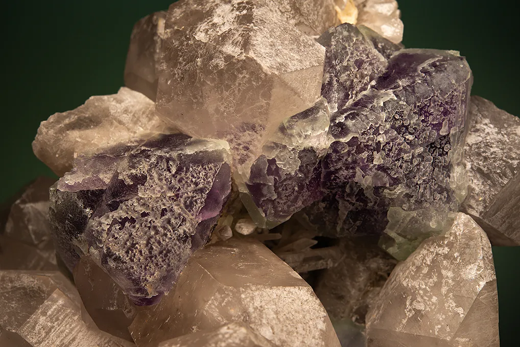 Fluorite on Quartz - image 2