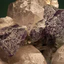 Fluorite on Quartz - image 2