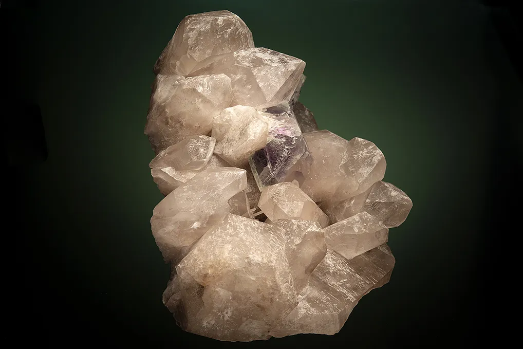 Fluorite on Quartz - image 6