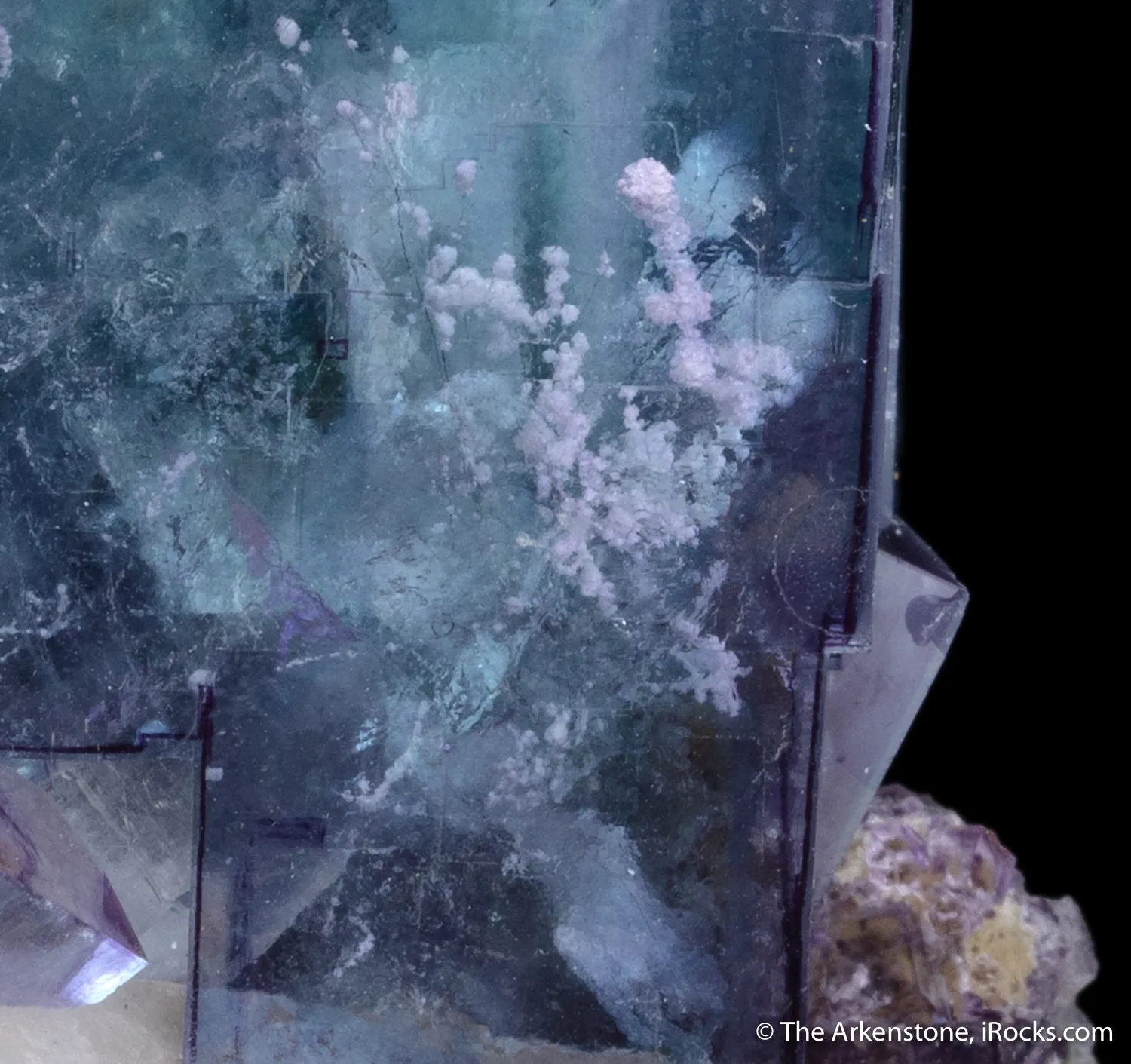 Fluorite on Quartz - image 4