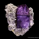 Fluorite on Quartz - image 3