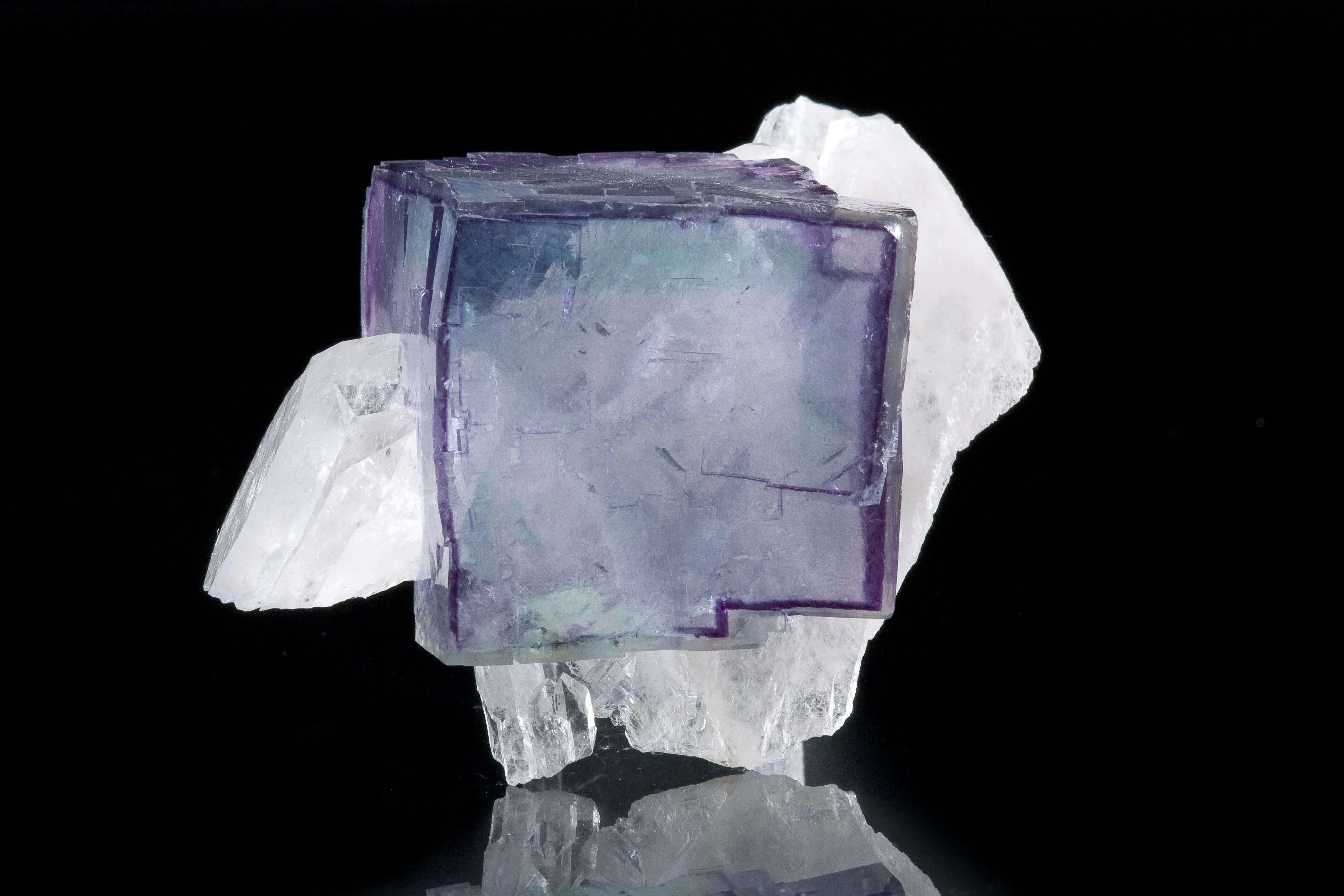 Fluorite on Quartz - image 5