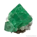 Fluorite on Quartz - image 1