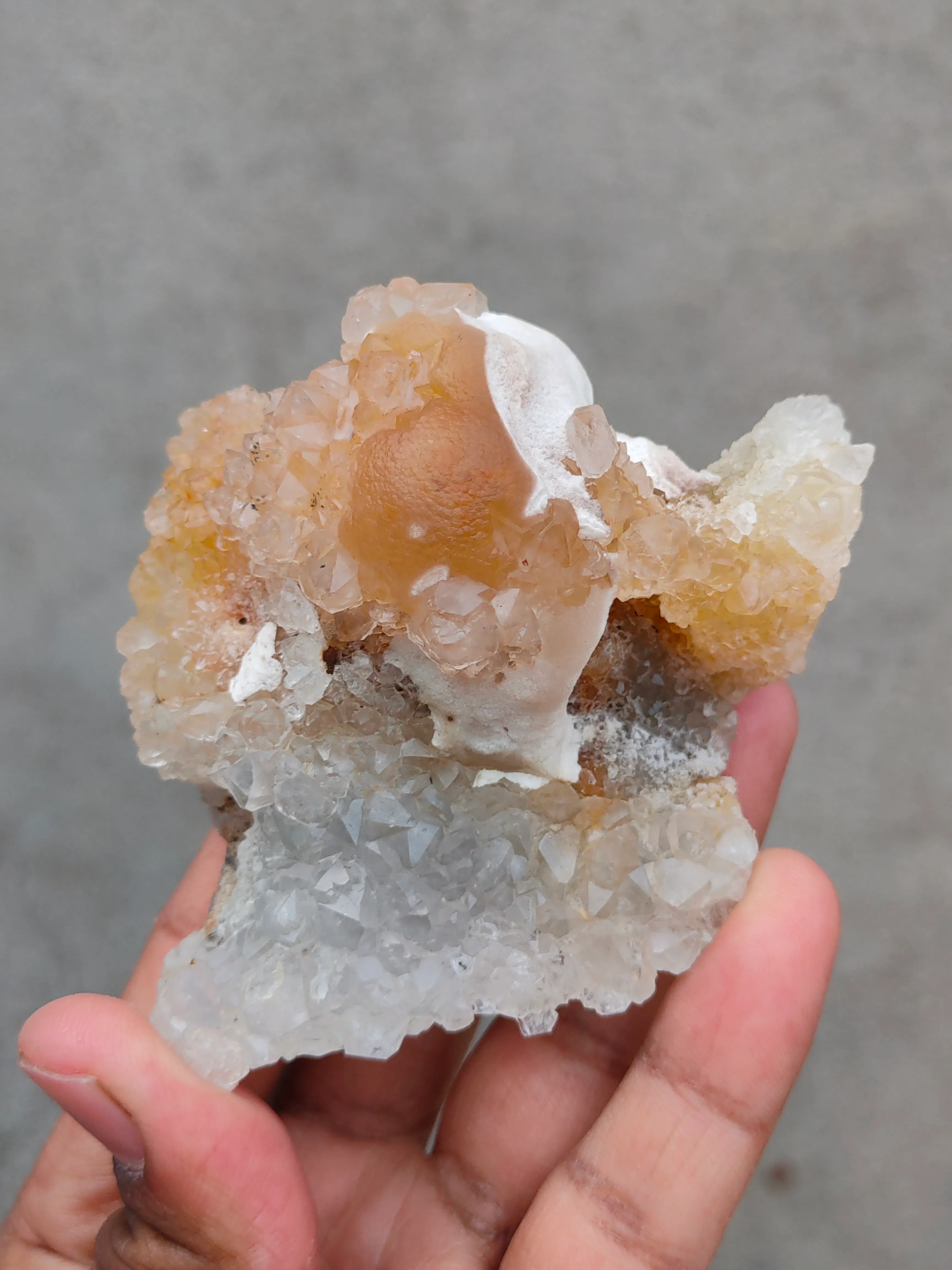 Fluorite on Quartz - image 4