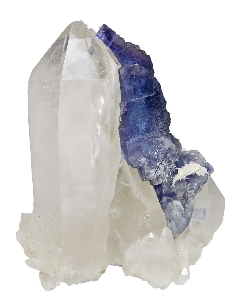 Fluorite on Quartz - image 4