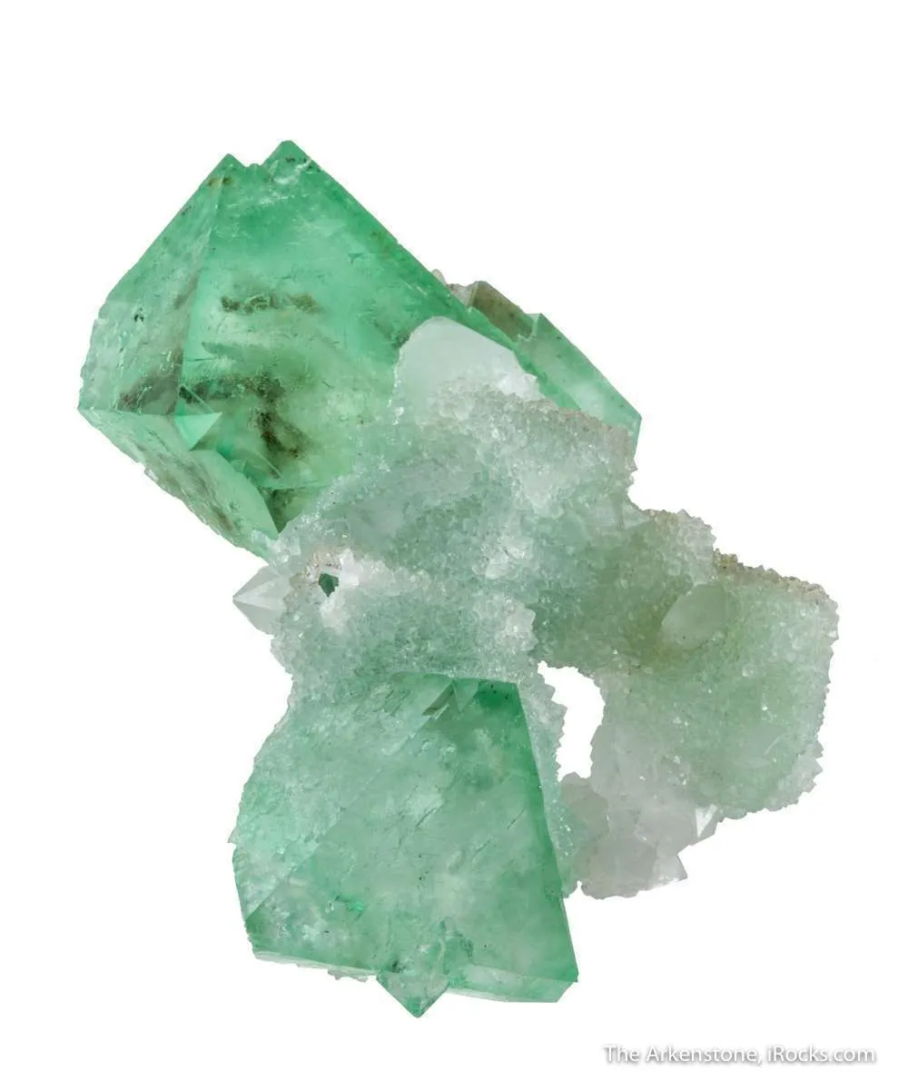 Fluorite on Quartz - image 2