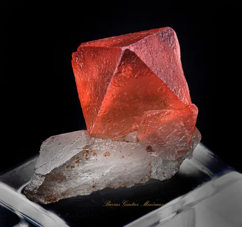 Fluorite on Quartz image