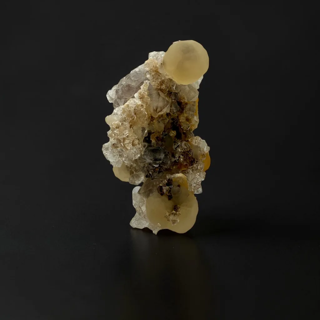 Fluorite on Quartz - image 2