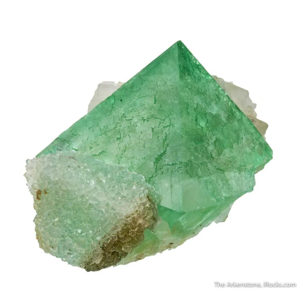 Fluorite on Quartz - image 2
