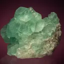 Fluorite on Quartz - image 1