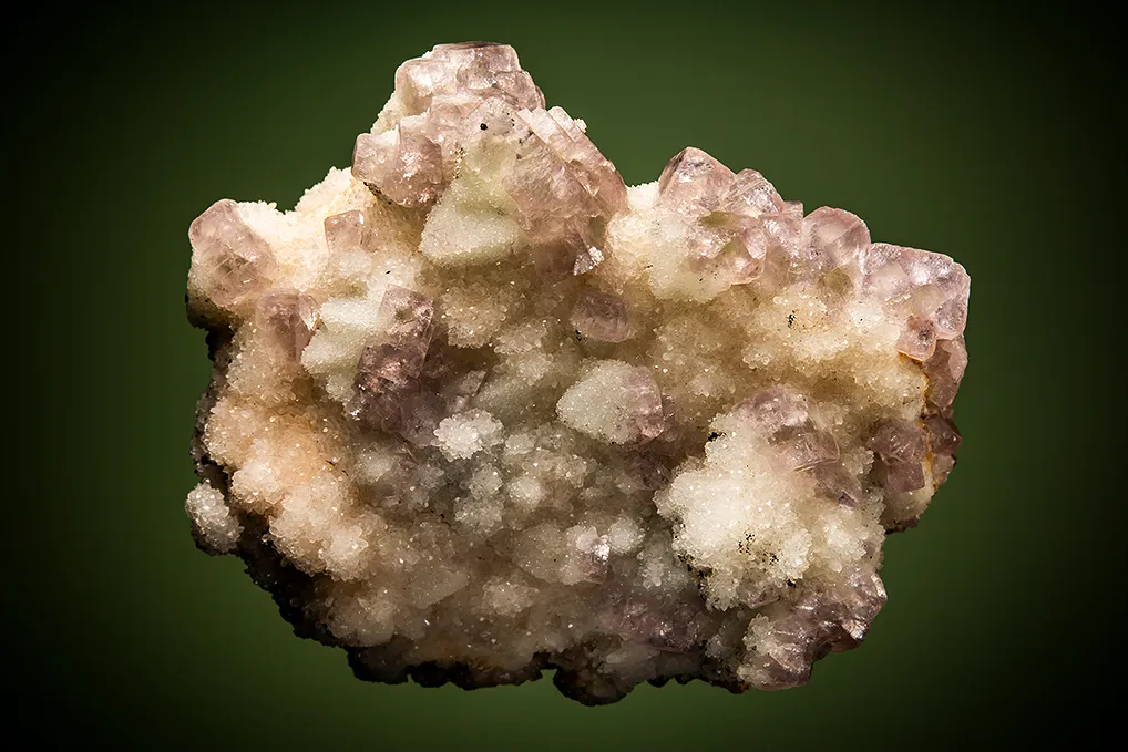 Fluorite on Quartz image